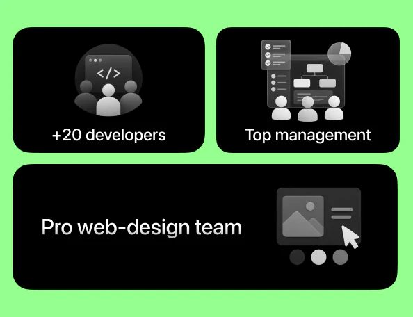 Multidisciplinary product team working across design and development